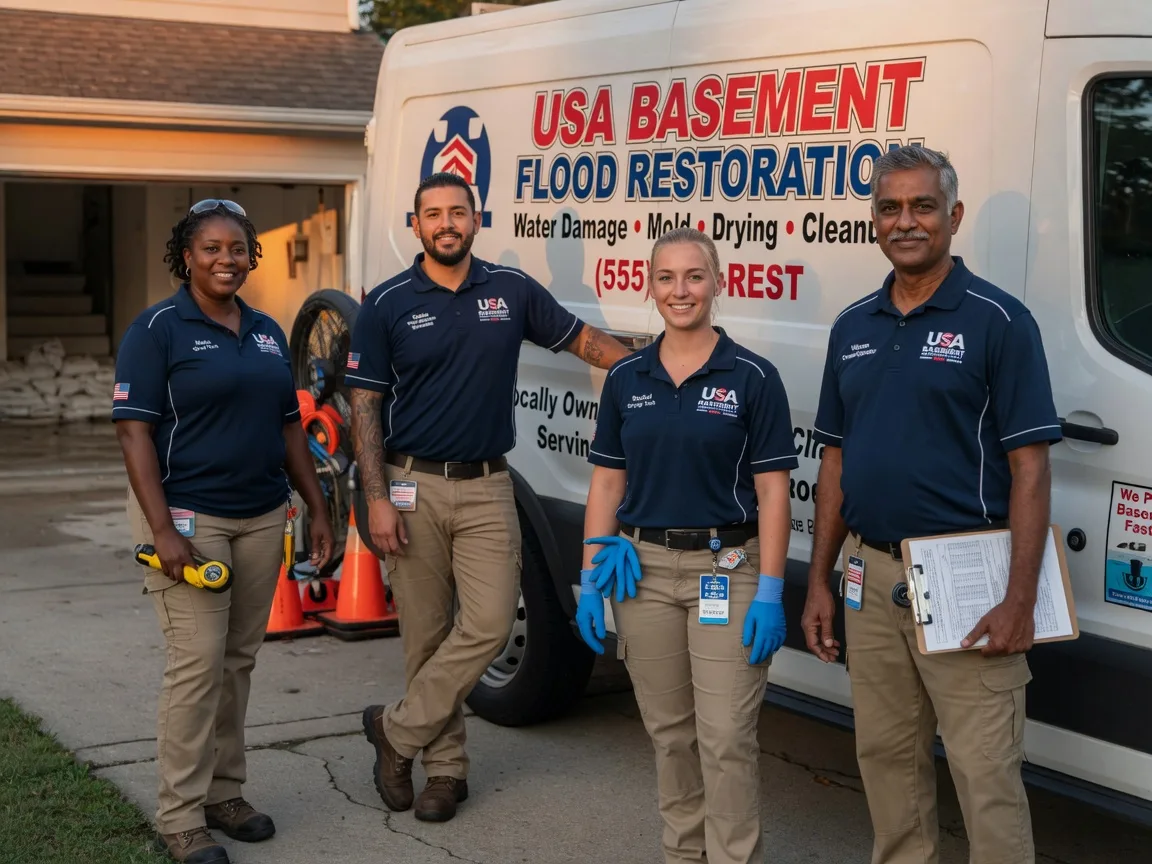 Basement Flood Cleanup company in Luebbering, MO