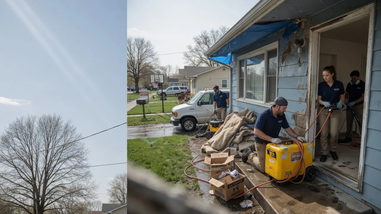 Basement Flood Cleanup in Luebbering, MO near me